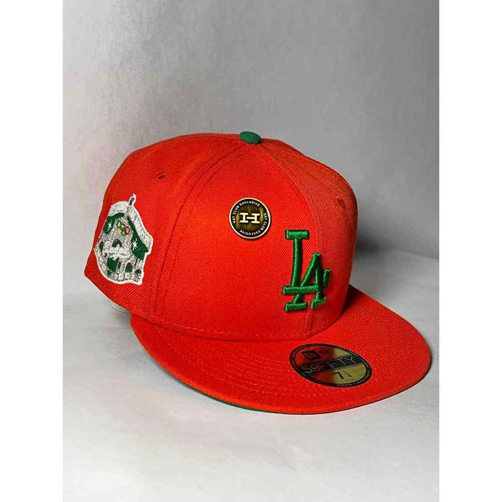 Hat Club Exclusive Ballpark Snacks Los Angeles Dodgers Fitted Hat Size 7 1/4